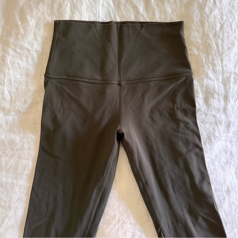 Lululemon Dark Olive Align Pant II 25”